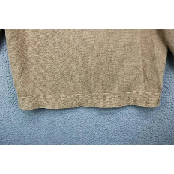 Ralph Lauren Jeans Co. Women's Sweater-Size XL-Neck Zip-3/4 Sleeves - Picture 5 of 8